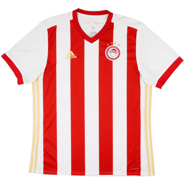 2017-18 Olympiakos Home Shirt - 5/10 - (L)