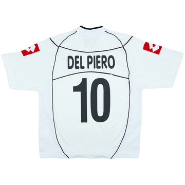 2002-03 Juventus Away Shirt Del Piero #10 - 10/10 - (L)