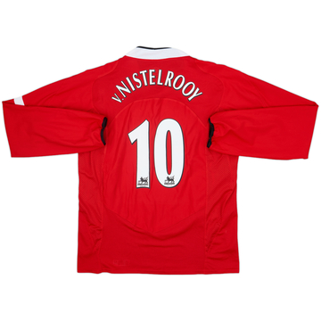2004-06 Manchester United Home Shirt v.Nistelrooy #10 - 8/10 - (XL)