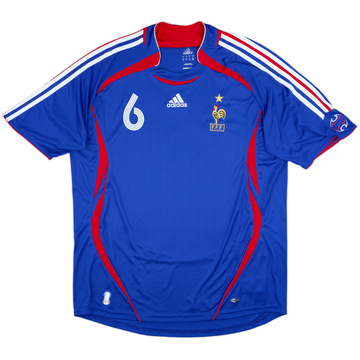 06's adidas × France  Game Shirts France 2006-07 Adidas Training Shirt (2XL) (Excellent) – Classic