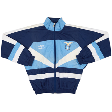 1990-92 Lazio Umbro 1/2 Zip Track Jacket - 9/10 - (L)