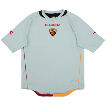 ASローマ roma 2006～2007 Diadora M 2006-07 Roma Diadora Track Jacket - 3/10 - (L)