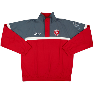 2005-06 Triestina Asics 1/4 Zip Top de entrenamiento - 7/10 - (XL)