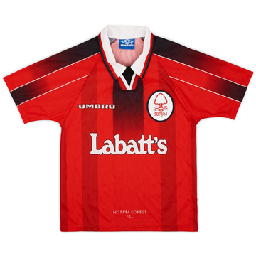 1998-00 Nottingham Forest Home Shirt #6 - 9/10 - (Y)