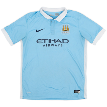 2015-16 Manchester City Home Shirt Nasri #8 - 6/10 - (L)