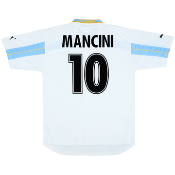 S.S. Lazio MANCINI 10番 ユニフォーム UMBRO S.S. Lazio MANCINI 10番 ユニフォーム UMBRO 1998-00 Lazio Home
