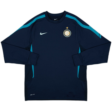 2005-06 Inter Milan Nike Sweat Top - 7/10 - (L)