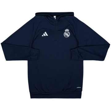 Top de entrenamiento adidas con cremallera de 1/4 del Real Madrid 2023-24 - 7/10 - (S)