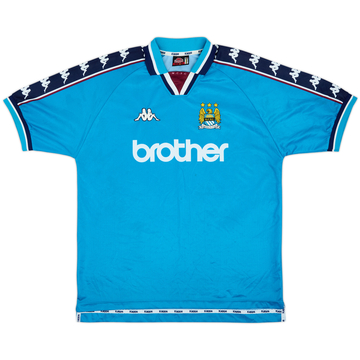1997-99 Manchester City Home Shirt - 9/10 - (XL)