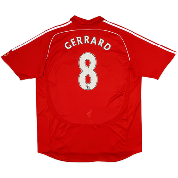2006-08 Liverpool Home Shirt Gerrard #8