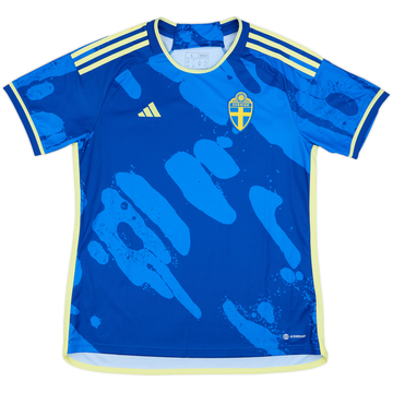 Camiseta de visitante de mujer de Suecia 2023-24 - 10/10 - (Mujeres L)