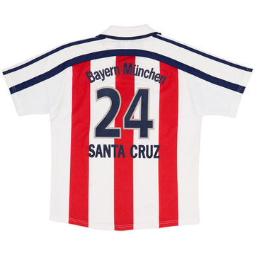 Camiseta de visitante del Bayern Munich 2000-01 Santa Cruz #24 - 8/10 - (Juvenil)