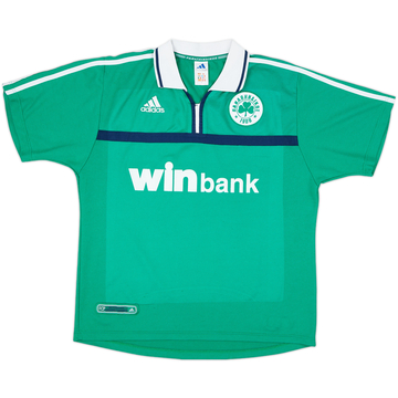 2000-01 Panathinaikos Home Shirt - 7/10 - (S)
