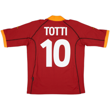 1997-98 Roma Home Shirt Totti #10 - 6/10 - (L) 1997-98 Roma Home Shirt Totti #10 - 6/10 - (L)