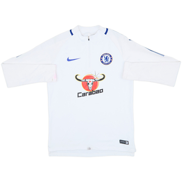 2017-18 Chelsea Nike 1/4 Zip Training Top - 10/10 - (S)