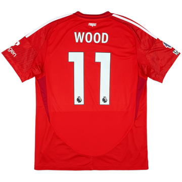 ノッティンガム・フォレスト シャツ GIBBS-WHITE 10 2024-25 Nottingham Forest Match Issue Home Shirt Gibbs-White #10