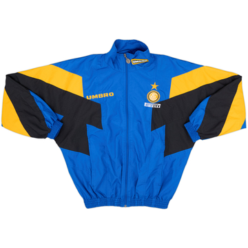 1997-98 Inter Milan Umbro 1/4 Zip Track Jacket - 6/10 - (L)