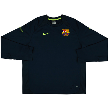 2005-06 Barcelona Nike Sweat Top - 8/10 - (L)