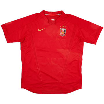 2009 Urawa Red Diamonds Home L/S Shirt - 7/10 - (M)