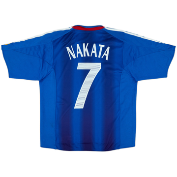 2004-06 Japan Player Issue Home Shirt Nakata #7 - 6/10 - (M)