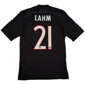 Bayern München 2013-14 Thirdユニ 21 LAHM 2013-14 Bayern Munich Third Shirt Lahm #21 - 9/10 - (XL)