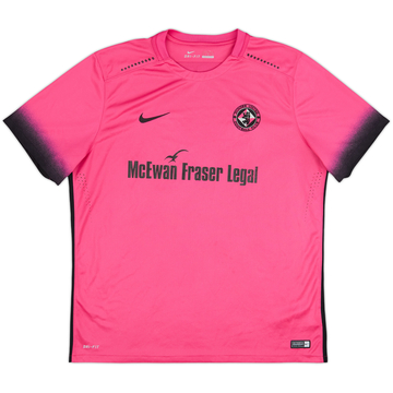 Camiseta de la tercera equipación de Dundee United 2016-17 - 9/10 - (XXL)