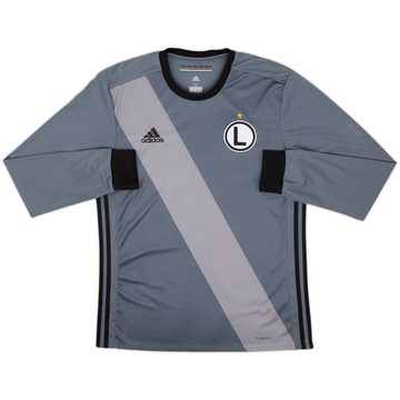 2017-18 Legia Warsaw Away L/S Shirt - 8/10 - (M)