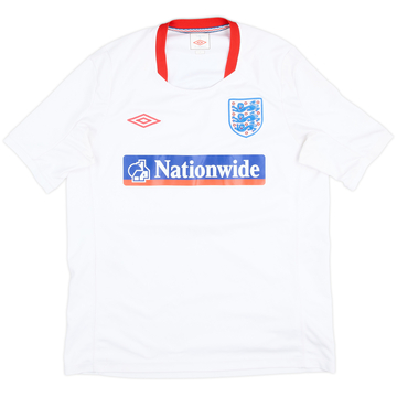 2010-11 England Umbro Training Shirt - 9/10 - (M)