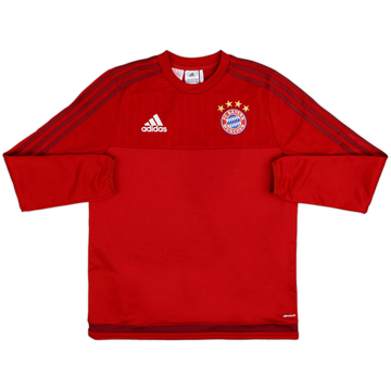 2015-16 Bayern Munich adidas Sweat Top - 8/10 - (L.Boys)