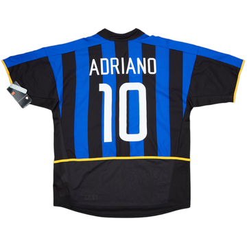 2002-03 Inter Milan Home Shirt Crespo #9 - 6/10 - (M)