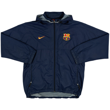 2000-01 Barcelona Nike Hooded Rain Jacket - 6/10 - (L)