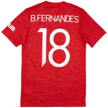 2020-21 Manchester United Home Shirt B.Fernandes #18 (S)