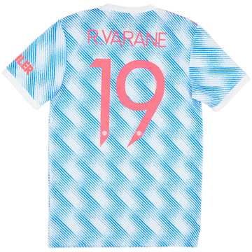 2021-22 Manchester United Home Shirt R.Varane #19 - 9/10 - (S)