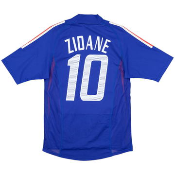 2002-04 France Player Issue Home Shirt Zidane #10 - 7/10 - (S) 2002-04 France Player Issue Home Shirt Zidane #10 - 7/10 - (S)