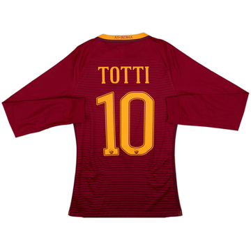 ASローマ トッティ Totti 16/17 L Nike オーセンティック 卸売りスポーツ - ASローマ トッティ Totti 16/17 L Nike オーセンティック