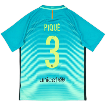 2011-12 Barcelona Home Shirt Pique #3 (L)