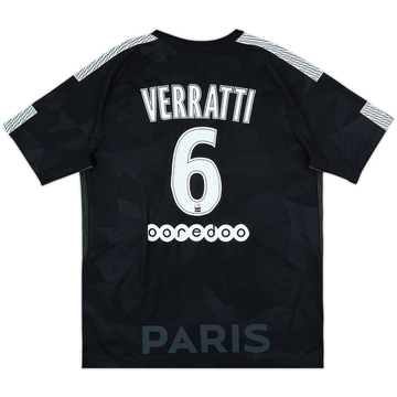 2018-19 Paris Saint-Germain Authentic Home Shirt Verratti #6 (S)