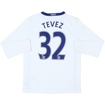 2007-08 Manchester United Away Shorts #32 (Tevez) (L.Boys)
