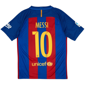 2016-17 Barcelona Home Shirt Messi #10