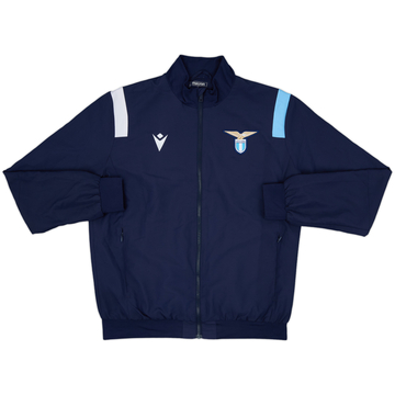 2020-21 Lazio Macron Hooded Track Jacket - 8/10 - (M)