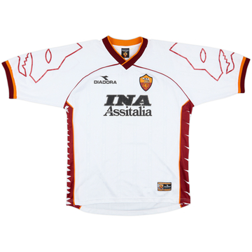 1999 - 00 diadora Roma away 3rd ユニフォーム 1999-00 Roma Third