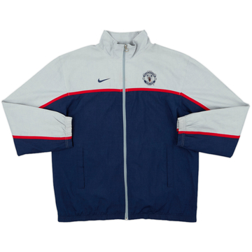 2003-04 Manchester United adidas Track Jacket - 10/10 - (L)