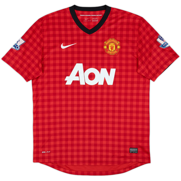 2012-13 Manchester United Home Shirt - 4/10 - (L)
