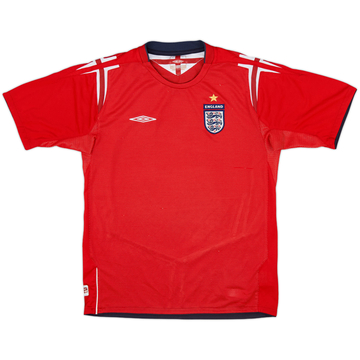 2004-06 England Away Shirt - 5/10 - (XL)