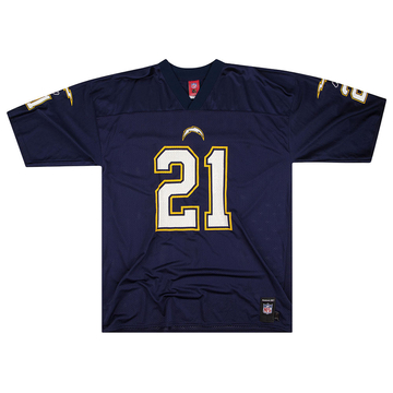 2005 06 San Diego Chargers Tomlinson 21 NFL Replica Home Jersey 7 10 M