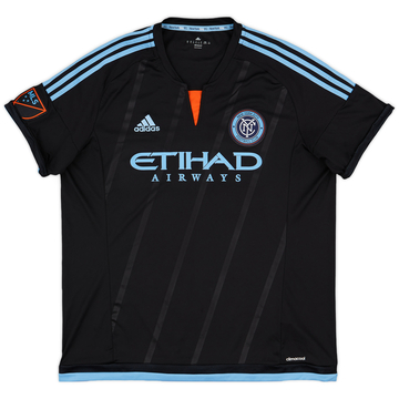 2015-16 New York City FC Authentic Home Shirt David Villa #7 (M)