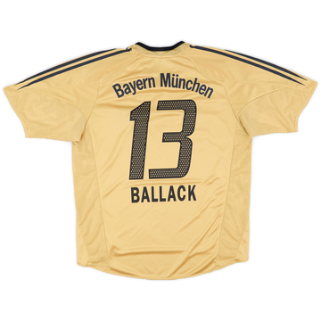 Bayern München Ballack 13 シャツ 2005-06 Bayern Munich Home Shirt Ballack #13 - 5/10 - (M)