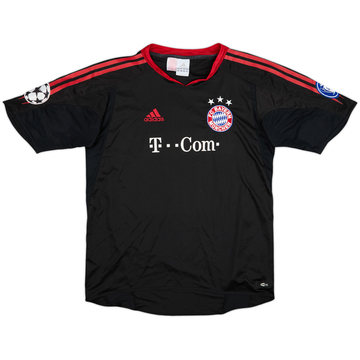 2004-05 Bayern Múnich Camiseta de CL - 8/10 - (XL.Boys)