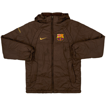 2007-08 Barcelona Nike Padded Bench Coat - 6/10 - (S)