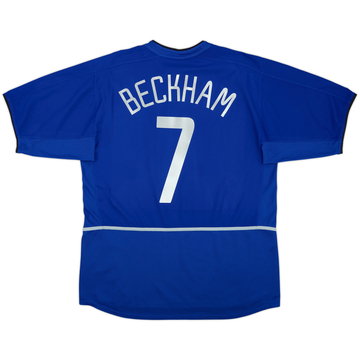 2002-03 Manchester United Tercera Camiseta Beckham #7 - 6/10 - (L)